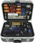 Projahn Elektro-Werkzeugkoffer, 128-teilig, 1/4" + 1/2" Antrieb, 48-Zahn-Knarren,