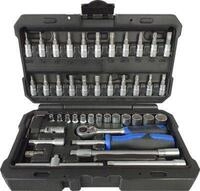 Projahn Steckschl&uuml;ssel-Set PROFICRAFT, 46-teilig, 1/4" Antrieb, 48-Zahn-Knarre,