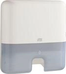 Tork&reg; Handtuchspender Mini Interfold 552100, Einzelblattausgabe, platzsparend,
