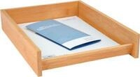 Wedo Briefablage Bambus, DIN A4, stapelbar