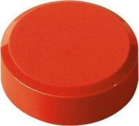 Rundmagnete MAUL, Kunststoff & Metall, Feinstruktur, Haftkraft 600 g, &oslash; 29 x 11 mm,