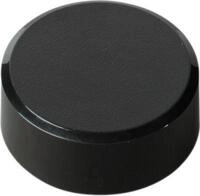 Rundmagnete MAUL, Kunststoff & Metall, Feinstruktur, Haftkraft 2 kg, &oslash; 33 x 14 mm,