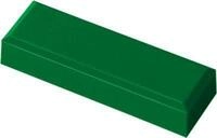 MAUL Rechteckmagnete, 53 x 18 x 10 mm, 20 St&uuml;ck, gr&uuml;n