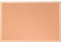 Memoboard Kork, Korktafel, Naturrahmen, 800 x 600 mm, braun