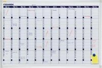 Franken Kalender X-tra!Line VO-12, Jahres&uuml;bersicht, magnethaftend, Ablageschale, B