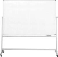 magnetoplan&reg; Whiteboard, mobil, emailliert, H 1200 x B 2200 mm