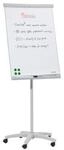 Flipchart Franken U-Act!Line mobil, 700x1000 mm, mit 5 Rollen, magnetisch, recycelt,