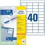 AVERY Zweckform Universal-Etiketten 4780, ultragrip, 48,5 x 25,4 mm, 1000 + 200