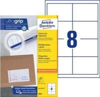Avery Zweckform Universal-Etiketten 3660, ultragrip, 800 St&uuml;ck