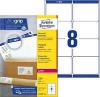 AVERY&reg; Zweckform Versandetiketten, ultragrip, 99,1 x 67,7 mm, 2000 St&uuml;ck