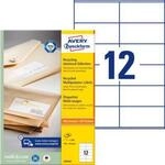 Avery&reg; Zweckform Etiketten LR3424, A4, universell, permanenthaftend,