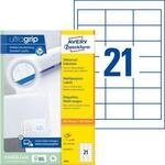 AVERY Zweckform Universal-Etiketten 3670, ultragrip, 64 x 36 mm, 2100 St&uuml;ck