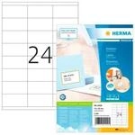 Universaletiketten HERMA 4429, permanenthaftend, selbstklebend, bedruckbar, B 70 x H