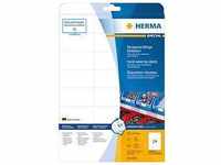 Herma Folien-Etiketten Nr. 4695 auf DIN A4-Blättern, 600 Etiketten, 25 Bogen