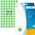 Vielzweck-Etiketten HERMA 2235, selbstklebende Markierungspunkte, &Oslash; 13 mm, permanent
