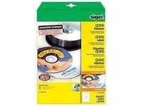 sigel® CD/DVD-Etiketten (LA 525) ClassicSize