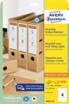 Ordner-Etiketten AVERY&reg; Zweckform, f&uuml;r Druckertyp Inkjet/Laser, rechteckig,