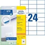 AVERY Zweckform Universal-Etiketten 6173, ultragrip, 70 x 37 mm, 600 + 120 St&uuml;ck