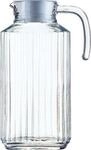 Arcoroc QUADRO Krug 1,7 L, transparent, Kunststoff mit wei&szlig;em Kunststoffdeckel,