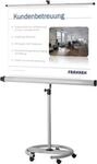 Mobile Stativleinwand Franken Pro, 1500 x 1500 mm