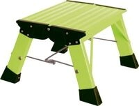 Klapptritt Treppy, 1 Stufe, gr&uuml;n
