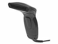 Manhattan Contact CCD Handheld Barcode Scanner, USB, 55mm Scan Width, Cable 150cm,
