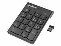 Manhattan Numeric Keypad, Wireless (2.4GHz), USB-A Micro Receiver, 18 Full Size...