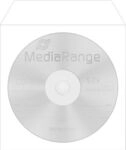 CD-/DVD-Papierh&uuml;llen, wiederverschlie&szlig;bar, Sichtfenster, wei&szlig;, 50 St&uuml;ck
