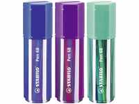 STABILO® Fasermaler Pen 68 in Kunsstoffbox, 20 Farben sortiert