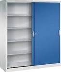 C + P Schiebet&uuml;ren-Werkzeugschrank Acurado, B 1600 x T 500 x H 1950 mm, je Fachboden