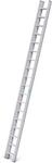 Alu-Schiebeleiter Stabilo, 2teilig, 2 x 18 Sprossen, mit Traverse und Trigon-Traverse