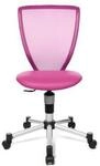 Topstar Kinderdrehstuhl Titan Junior, ohne Armlehnen, Muldensitz, Netzr&uuml;cken,