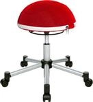 Hocker Sitness Half Ball, rot