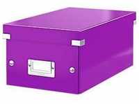 Leitz DVD Ablagebox Click + Store, violett