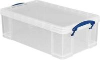 Transportbox Really Useful Box, Volumen 12 l, L 465 x B 250 x H 150 mm, stapelbar,