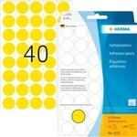HERMA Klebepunkte 2251, &Oslash; 19 mm, selbstklebend, permanenthaftend, per Hand