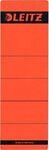 R&uuml;ckenschild LEITZ&reg;, R&uuml;ckenbreite 80 mm, selbstklebend, 10 St&uuml;ck, rot