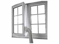 Fensterkit-Abluftzubehör,fürFensterbis4m,wasserabweisend,bis40°waschbar,inkl.Klettband,Polyester,weiß