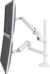 Dual Monitorarm Ergotron LX 45-509-216, f&uuml;r 2 Monitore bis 40", bis 20 kg,
