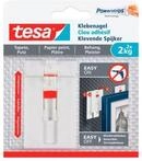 Klebenagel tesa&reg;, f&uuml;r Tapete & Putz, Haftkraft bis 2 kg, h&ouml;henverstellbar,