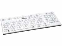 GETT Gerätetechnik GETT TKG-106-IP68-WHITE - Tastatur - waschbar - USB - Deutsch -
