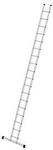 Munk Sprossen-Anlegeleiter, Aluminium, B 350 mm, Sprossenabstand 280 mm, belastbar
