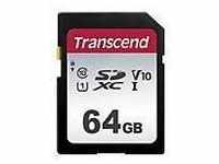 Transcend 300S - Flash-Speicherkarte - 64 GB - SDXC UHS-I