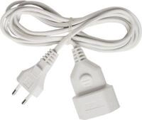 Brennenstuhl Verl&auml;ngerungskabel, 5 Meter, Kunststoff, Euro-Stecker, Euro-Kupplung,