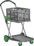 Klappmobil CLAX&reg;, 2 Etagen, Tragkraft bis 60 kg, Lenk- & Bockrollen, inkl. 46 l