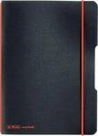 Herlitz Notizbuch my.book, Format DIN A5, Kunststoff, 40 karierte Bl&auml;tter, schwarz