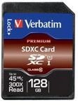 Verbatim Speicherkarte SDHC/SDXC Premium, Speicherkapazit&auml;t 128 GB