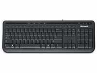 Microsoft Wired Keyboard 600 - Tastatur - USB - Deutsch - Schwarz