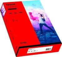 Farbiges Kopierpapier tecno colors, DIN A4, 120 g/m&sup2;, intensivrot, 250 Blatt
