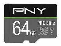 PNY Technologies PNY PRO Elite - Flash-Speicherkarte - 64 GB - microSDXC UHS-I